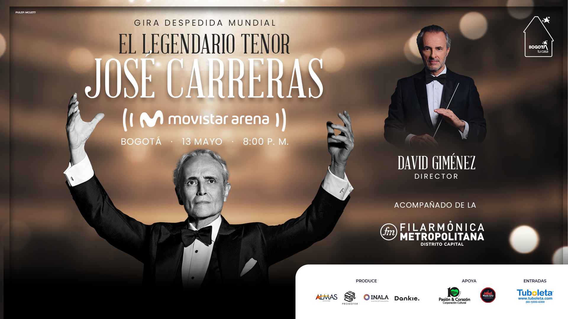 Gira de Despedida Tenor José Carreras