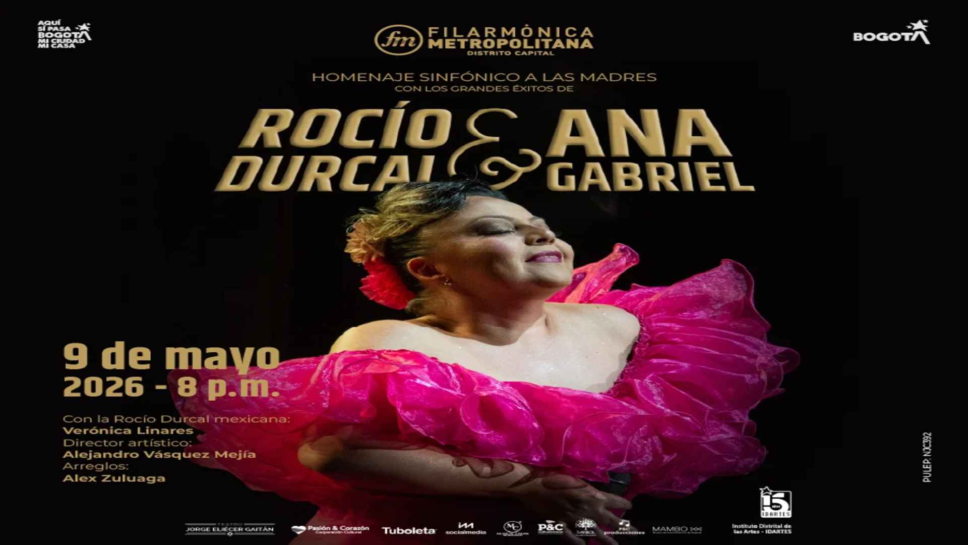 Homenaje sinfónico a las madres: Rocío Dúrcal y Ana Gabriel