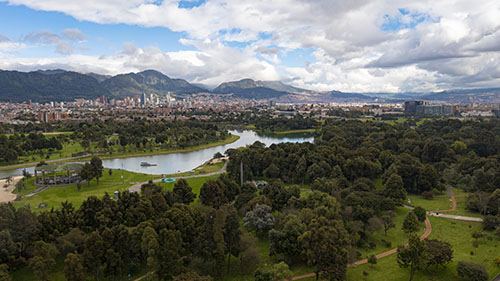Parque Simón Bolívar Ricardo Baez