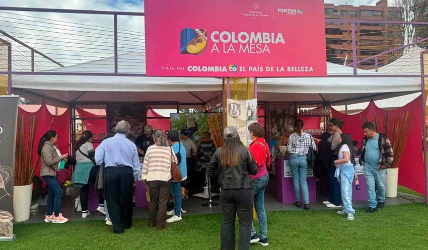 Colombia a la Mesa exalta la diversidad gastronómica del país. Foto: Cortesía de Alimentarte 2026.