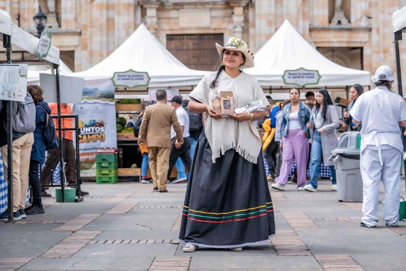 El Gran Mercado Campesino reunirá cerca de 200 productores. Foto: Cortesía de la Secretaría de Desarrollo Económico.