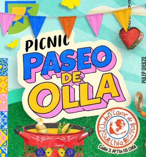 El picnic es una tradición que vuelve para celebrar con gastronomía, música y fiesta en Andrés Chía. Foto: Cortesía de Andres Carne de Res Chia.