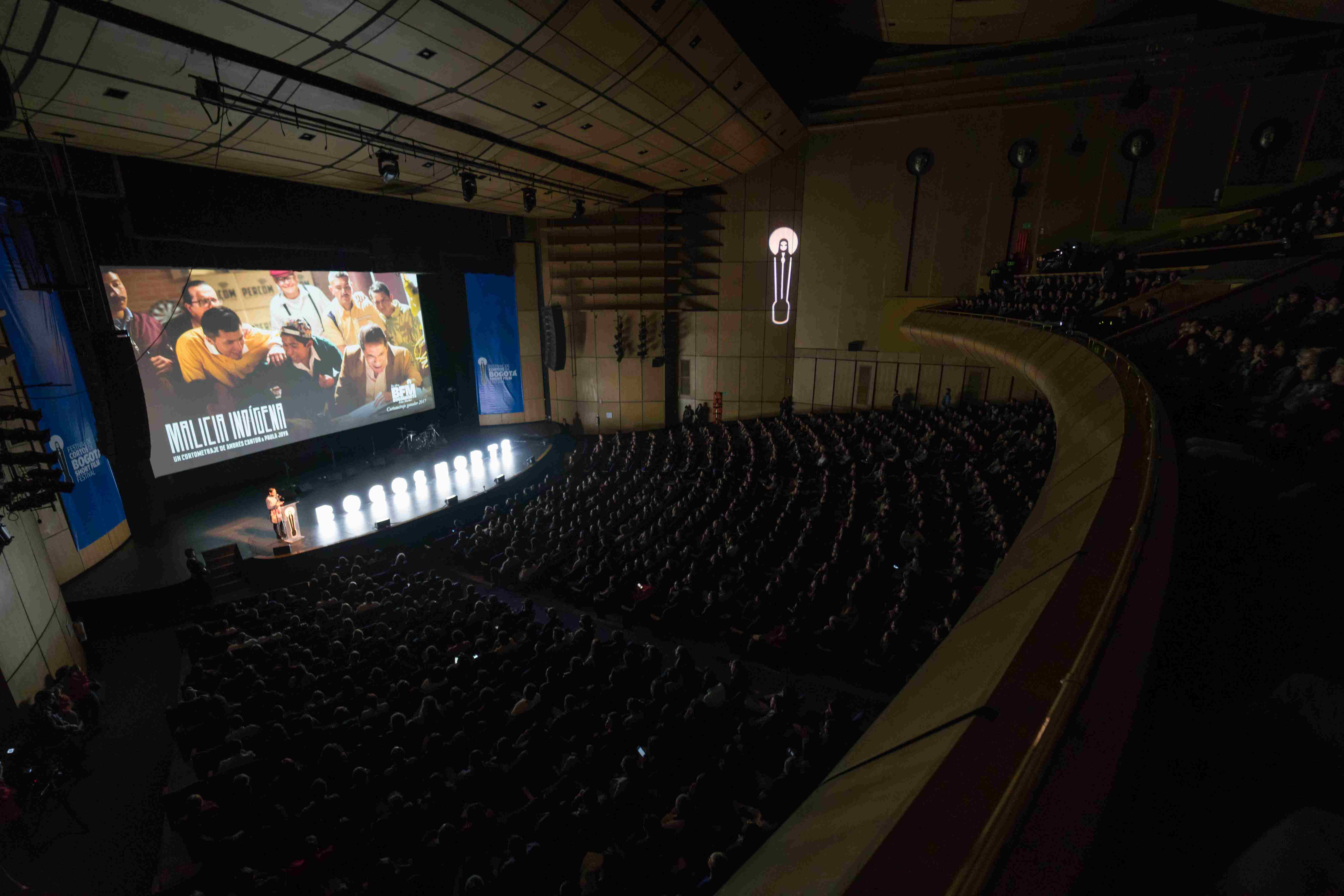 El Teatro Jorge Eliécer Gaitán es una de las salas dispuestas para el Bogoshorts 2025. Foto: Cortesía