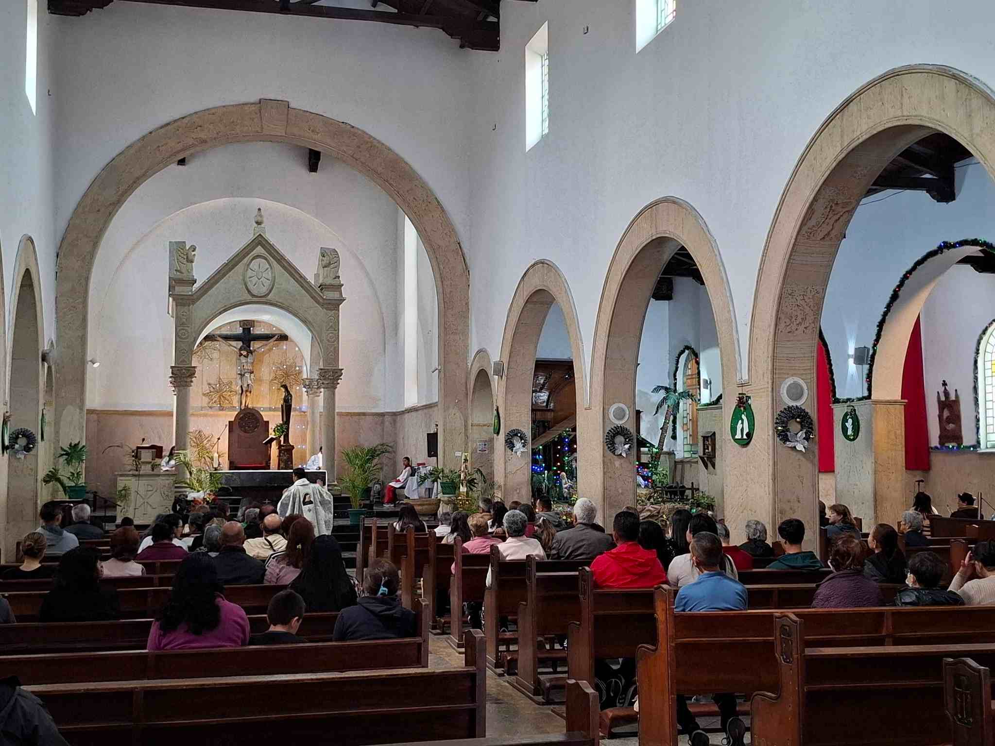 En la Iglesia de Nuestra Señora de los Dolores es imprescindible el Rosario de los Siete Dolores. Foto: Cortesía, Iglesia de Nuestra Señora de los Dolores.
