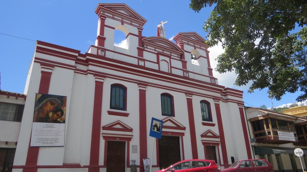 Parroquia San Antonio de Padua (Pacho). Foto. Archivo IDECUT.