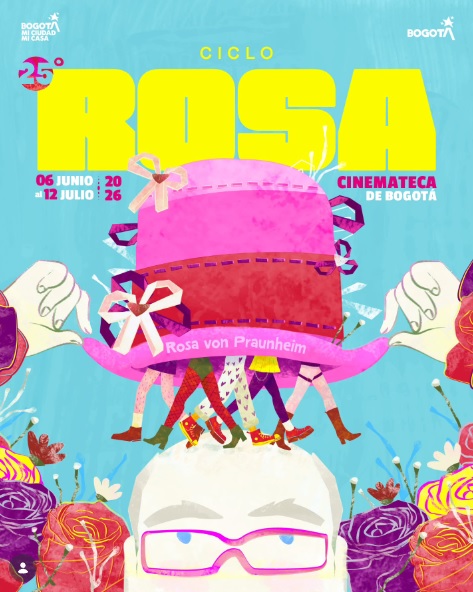 El Ciclo Rosa de la Cinemateca cumple 25 años en el 2026. Foto: Cortesía de la Cinemateca de Bogotá.