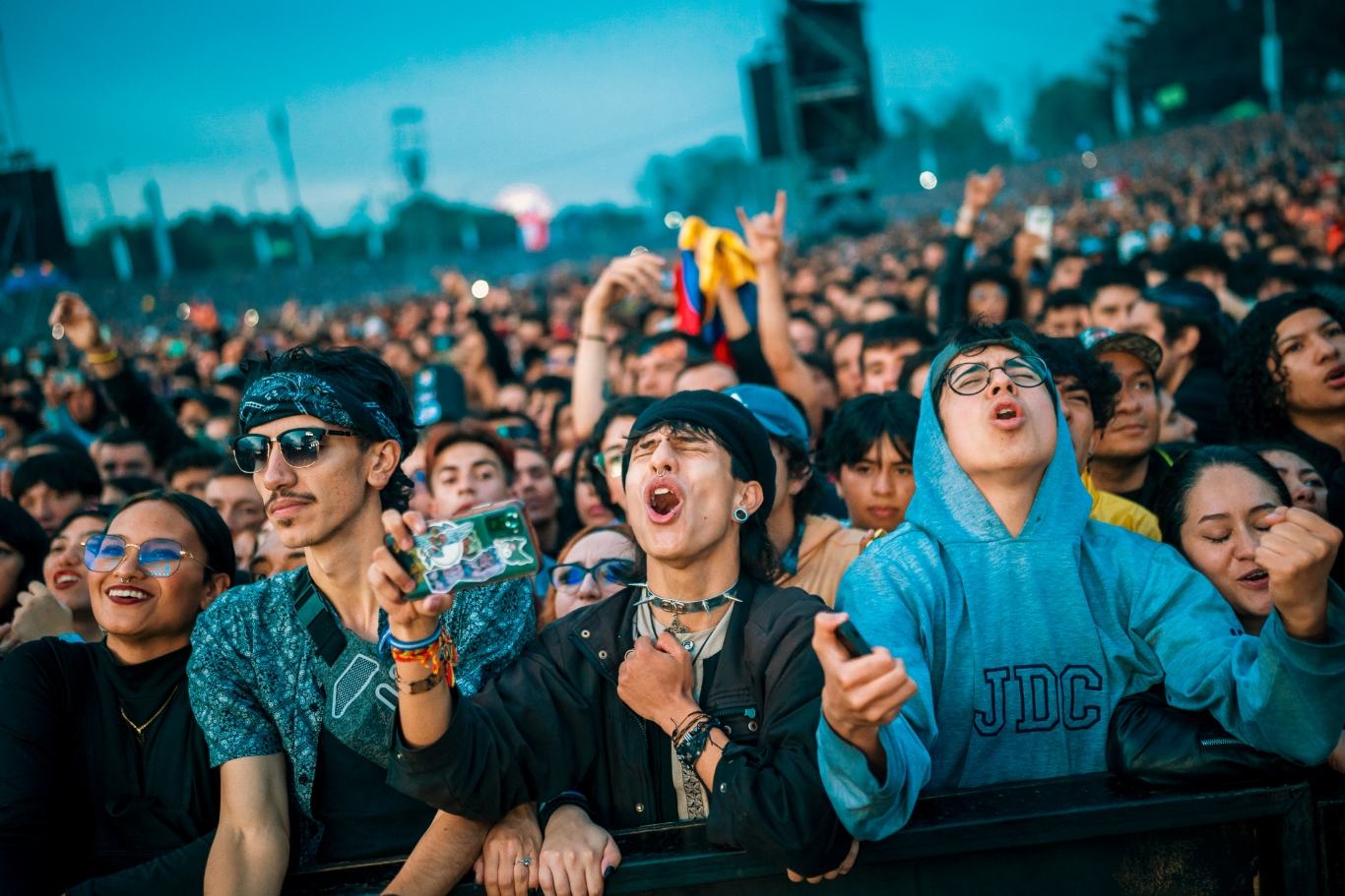 Rock al Parque es el escenario natural para los grandes artistas del rock en Bogotá. Foto: Diego Cuevas - IDT.