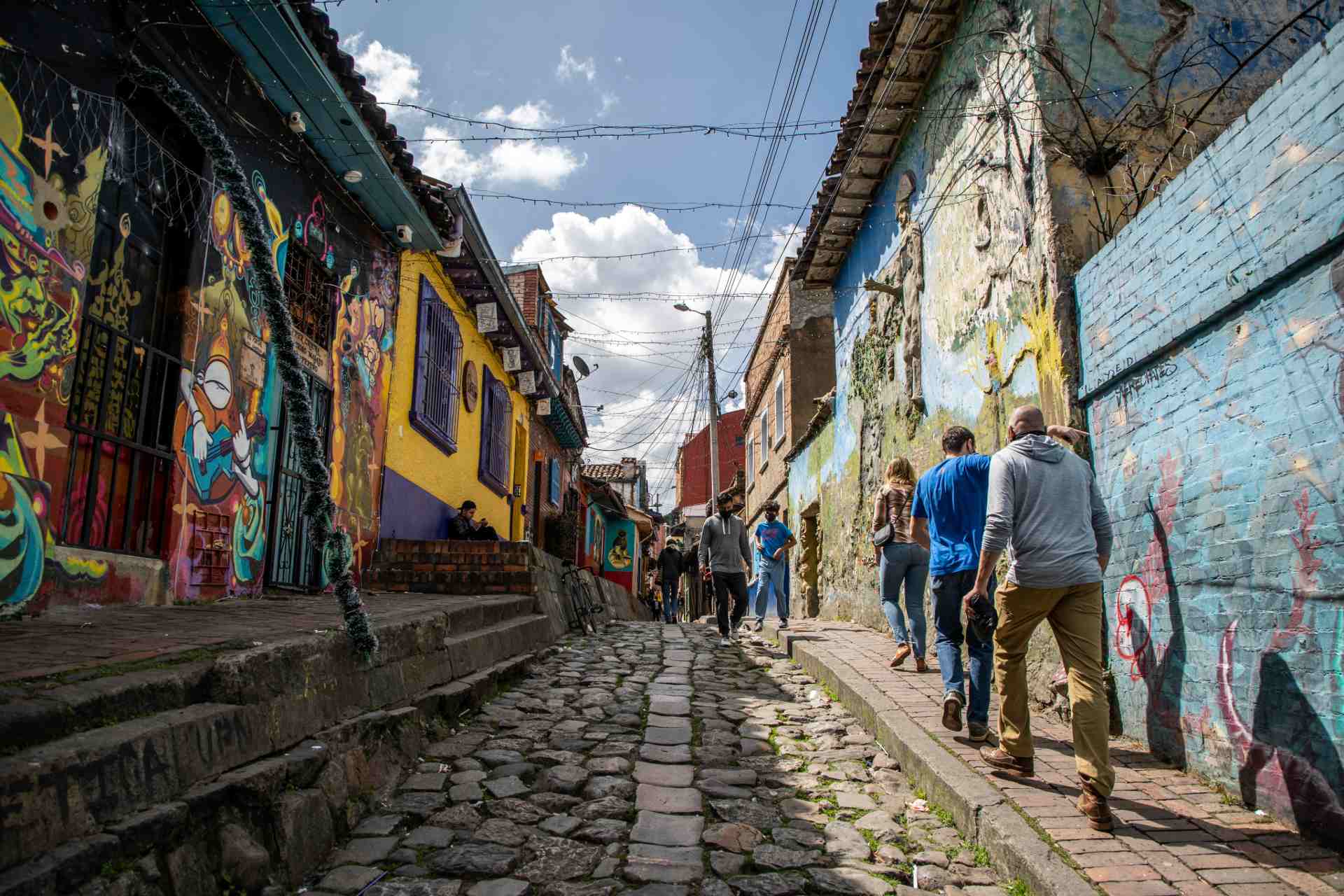 En la Candelaria, se recorre el pasado y presente de la vibrante Bogotá. Foto: Juan Amarú Rodríguez - IDT