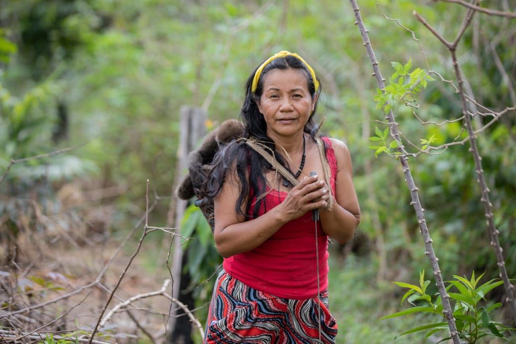 La lideresa indígena Anitalia Pijachi hablará sobre sus luchas por defender la Amazonia. Foto: Fundación Gabo