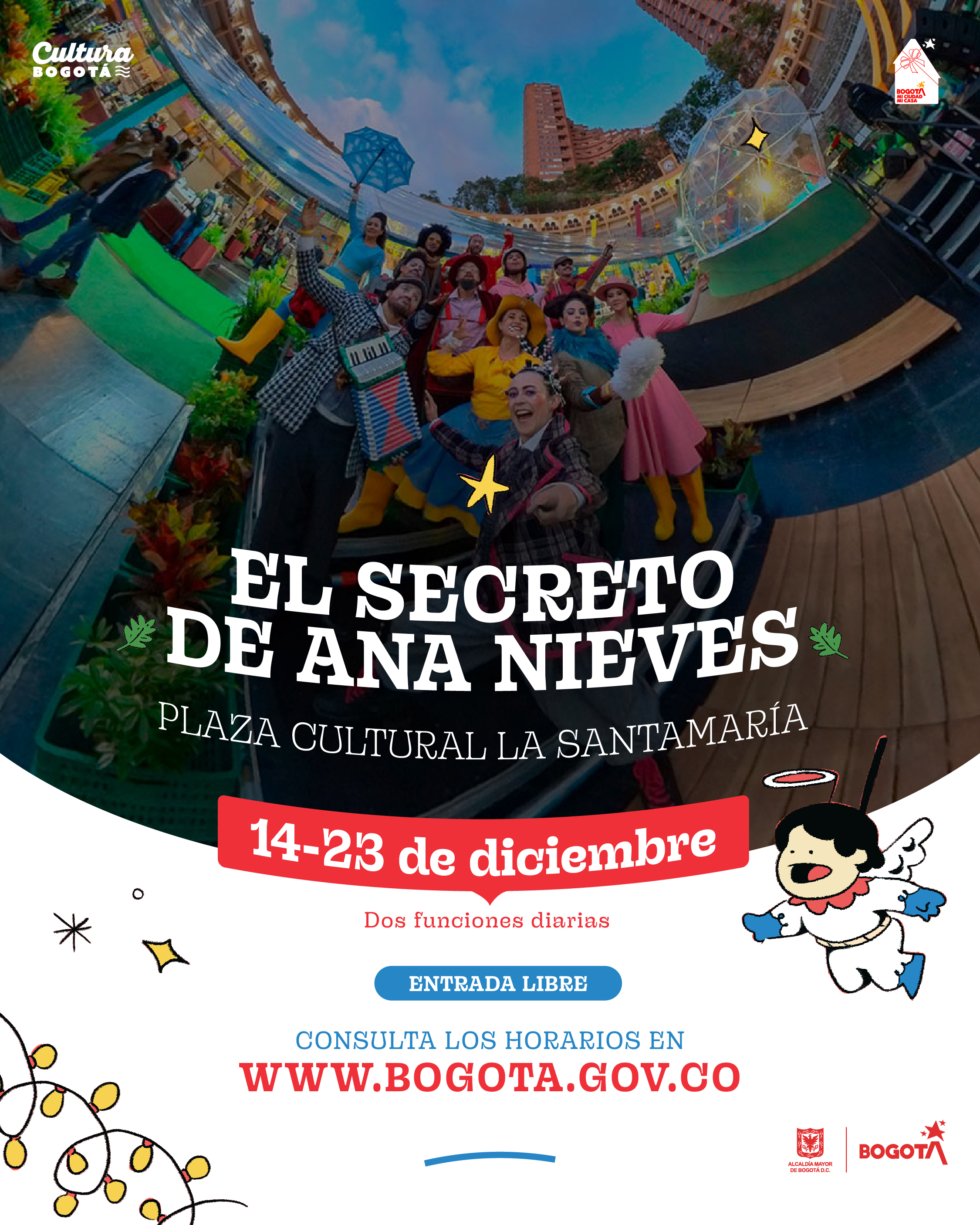 Pieza promocional obra 'Secreto de Ana Nieves'