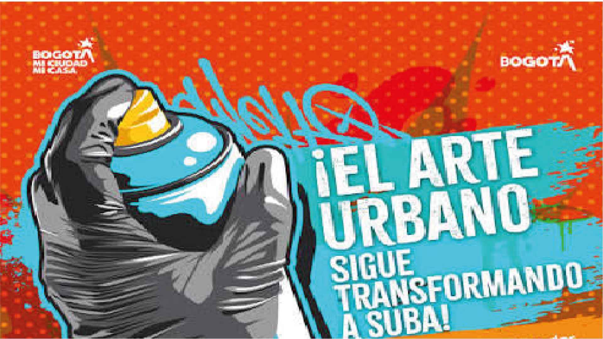 Anuncio de los nuevos murales del programa Museo Abierto de Bogotá en Suba. Foto: IDARTES