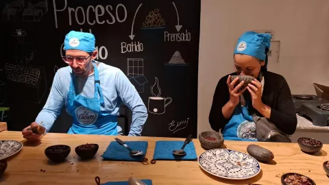Ruta del Cacao en Bogotá