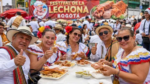  El Mundial del Sabor: Zona L, donde la lechona se toma Bogotá