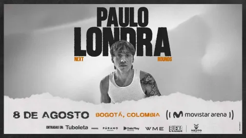 Paulo Londra in Bogotá 2026