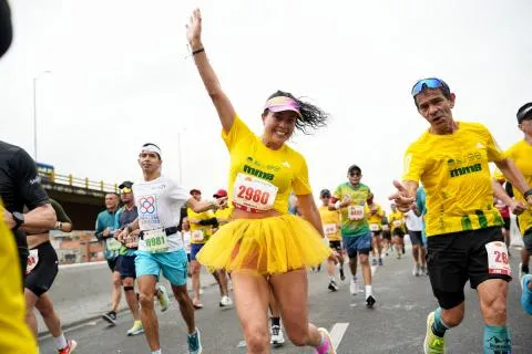 Corre por la naturaleza con la media maratón de Bogotá 2025