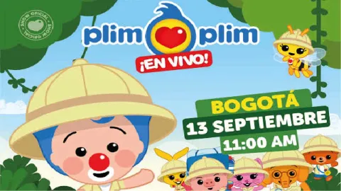 Safari musical - Plim Plim en Bogotá 2026