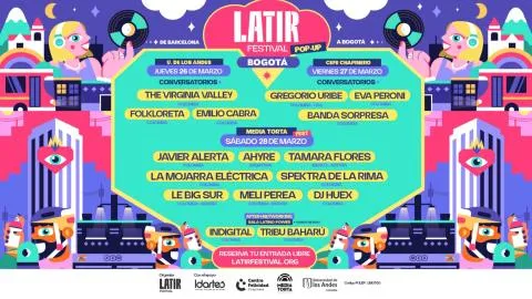 Bogotá vibra al ritmo del mundo: música, cultura y emoción con el Latir Festival 2026