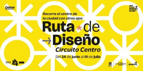 Prográmate para la Ruta de Diseño Circuito Centro en Bogotá
