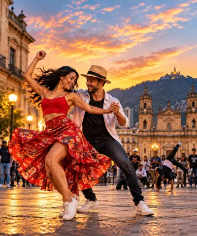 En Bogotá se baila: una ciudad que se enciende al caer la noche