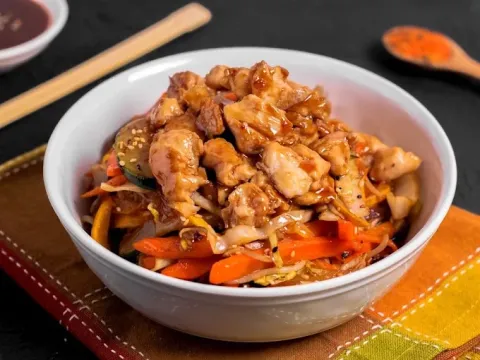Yakimeshi Roll