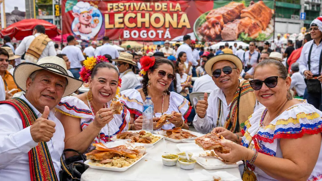  El Mundial del Sabor: Zona L, donde la lechona se toma Bogotá