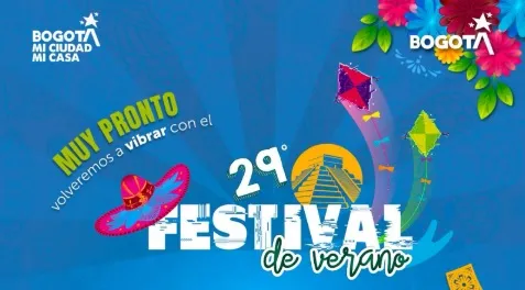 ¡Ven y celebra el cumpleaños de Bogotá!, conoce la programación oficial y gratuita del Festival de Verano 2026