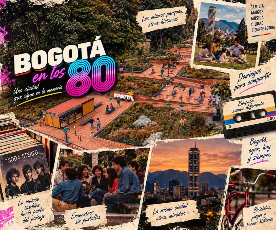 Bogotá, una ciudad que todavía vibra al ritmo de los 80